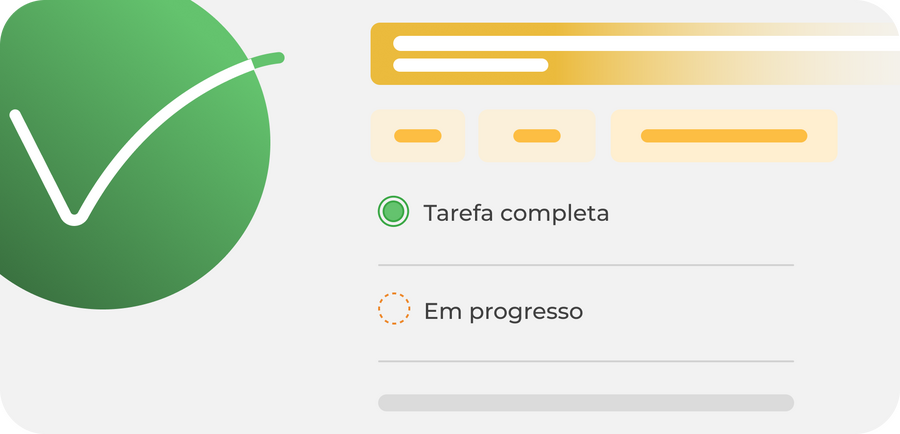 Dashboard de gestão de projetos em tempo real.